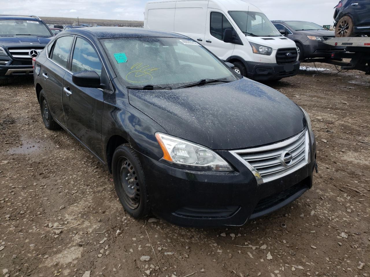 NISSAN SENTRA S 2015 with VIN 3N1AB7AP6FL662232 - Photo from auction
