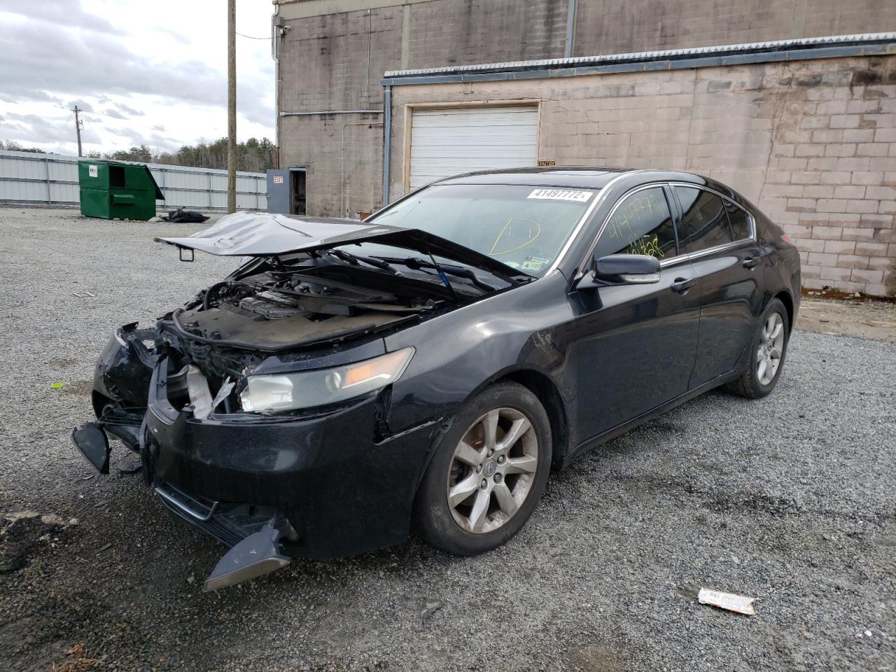 Photo 2 from auction – 2012 ACURA TL with VIN 19UUA8F55CA014363