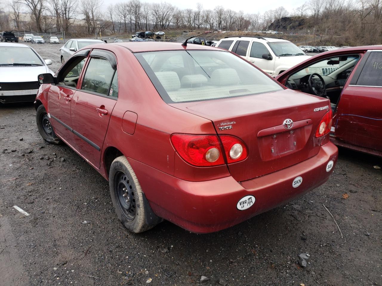 Photo 3 from auction – 2006 TOYOTA COROLLA CE with VIN 2T1BR32E86C628721