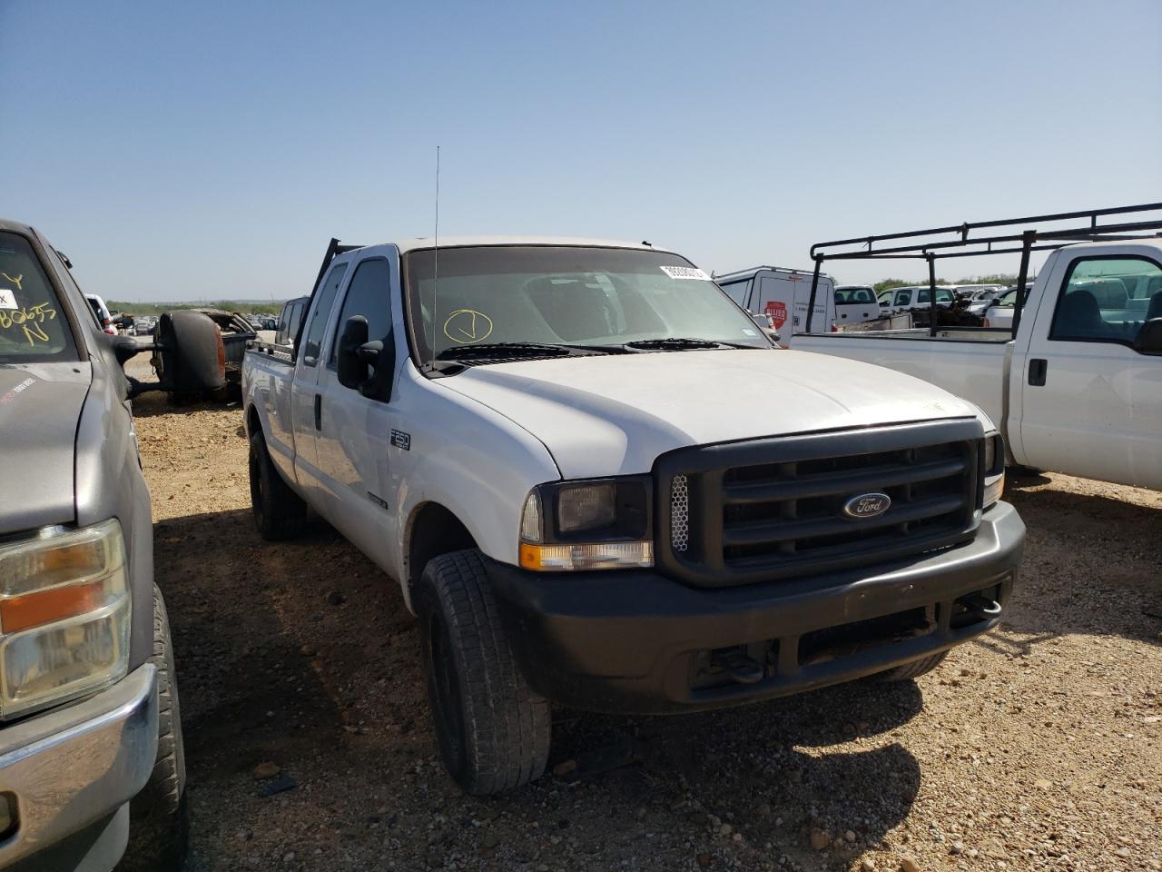 FORD F250 SUPER 2004 with VIN 1FTNX20P14EA67502 - Photo from auction