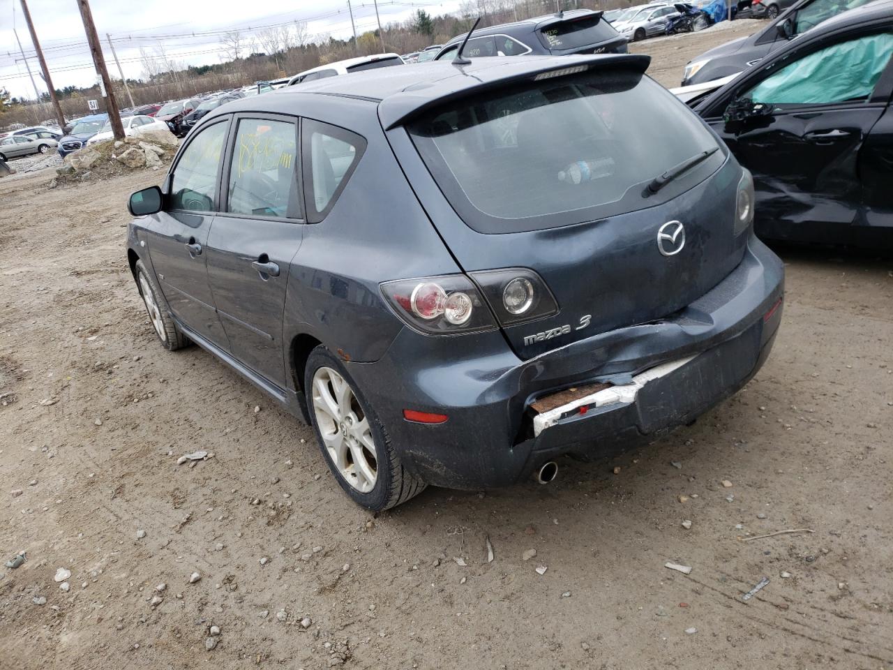 Photo 9 from auction – 2008 MAZDA 3 HATCHBAC with VIN JM1BK344581152704