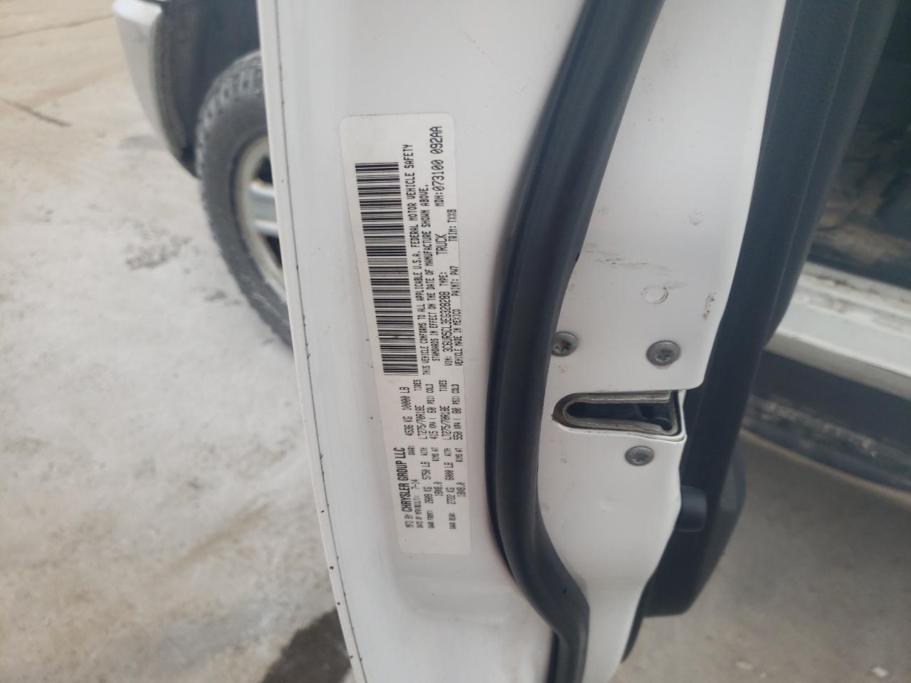 Photo 10 from auction – 2014 RAM 2500 ST with VIN 3C6UR5CL3EG328288