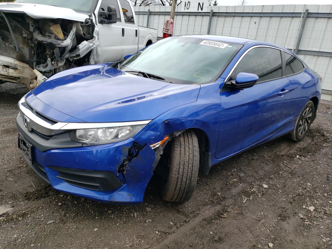 Photo 2 from auction – 2016 HONDA CIVIC LX with VIN 2HGFC4B52GH314449