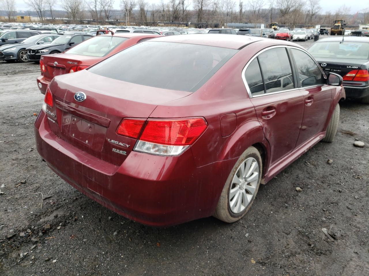 Photo 4 from auction – 2010 SUBARU LEGACY 2.5 with VIN 4S3BMBK67A3238227