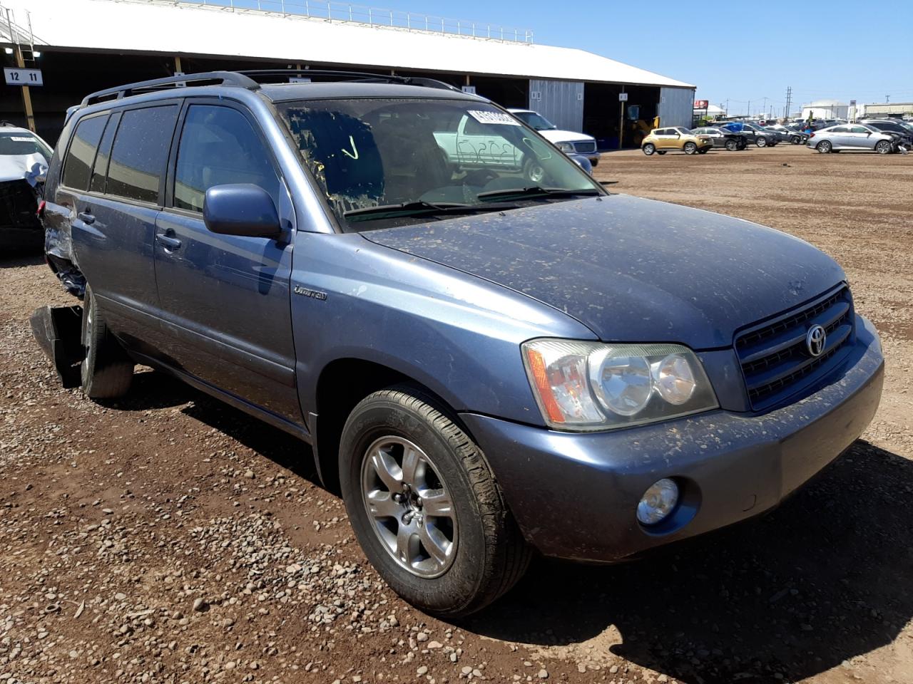 TOYOTA HIGHLANDER 2003 with VIN JTEGF21A730111922 - Photo from auction