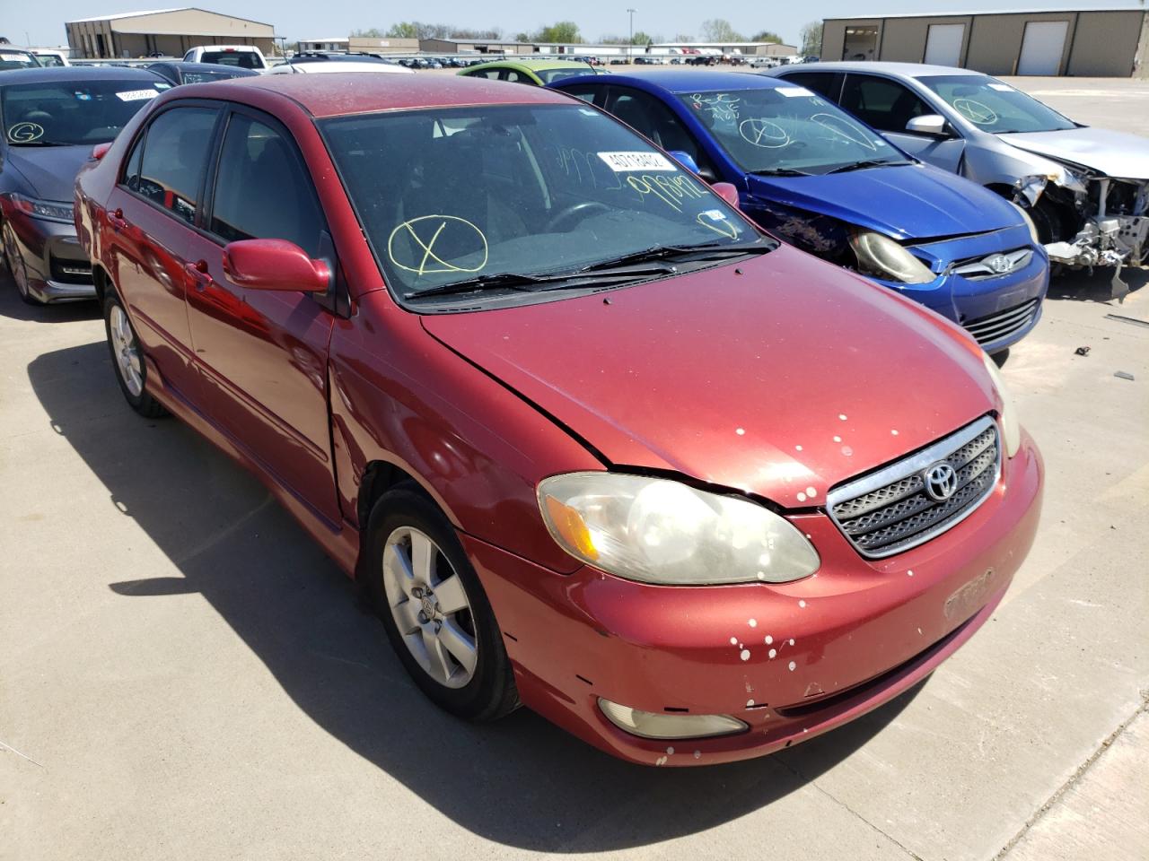 TOYOTA COROLLA CE 2008 with VIN 1NXBR32E18Z978192 - Photo from auction
