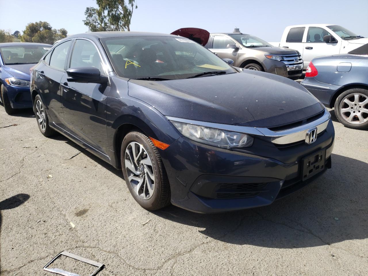 HONDA CIVIC EX 2016 with VIN 19XFC2F73GE229176 - Photo from auction