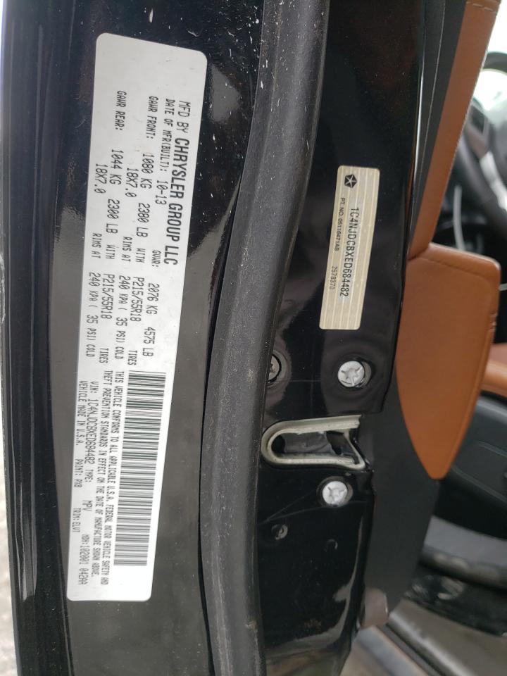 Photo 10 from auction – 2014 JEEP COMPASS LI with VIN 1C4NJDCBXED684482