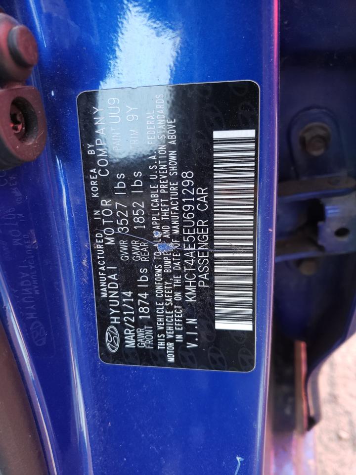 Photo 10 from auction – 2014 HYUNDAI ACCENT GLS with VIN KMHCT4AE5EU691298