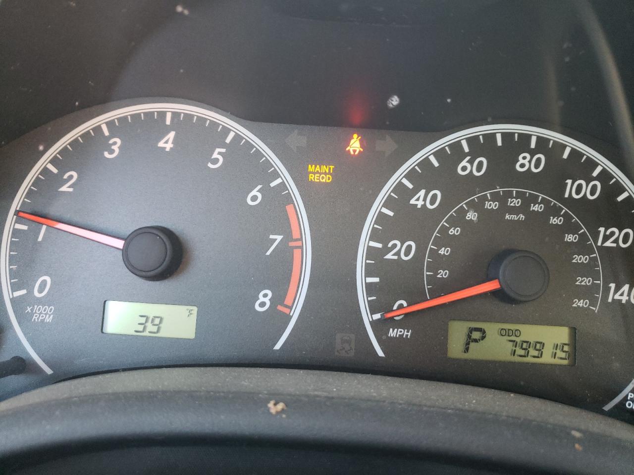Photo 8 from auction – 2013 TOYOTA COROLLA BA with VIN 2T1BU4EE9DC058192