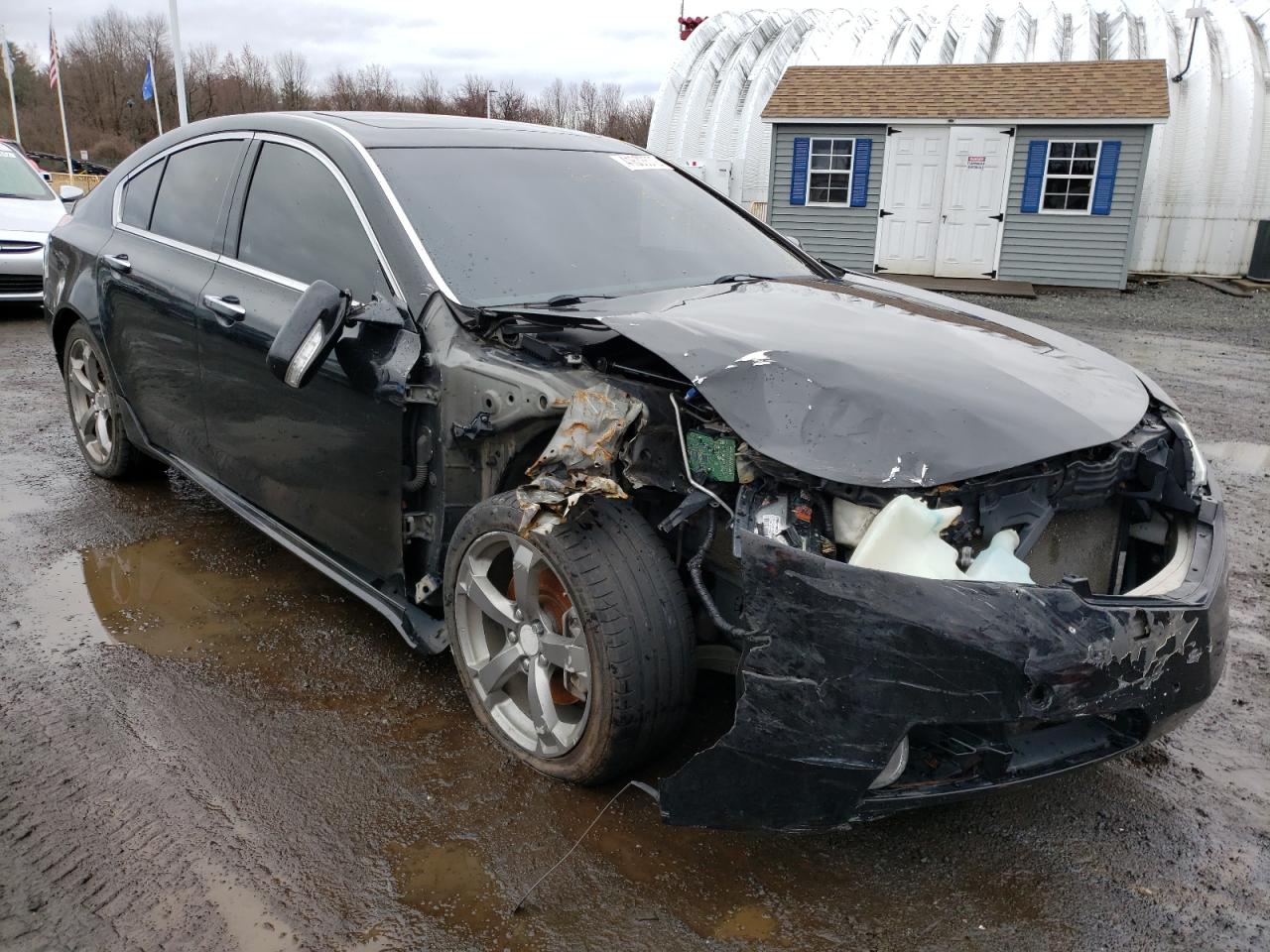 ACURA TL 2010 with VIN 19UUA8F55AA020595 - Photo from auction
