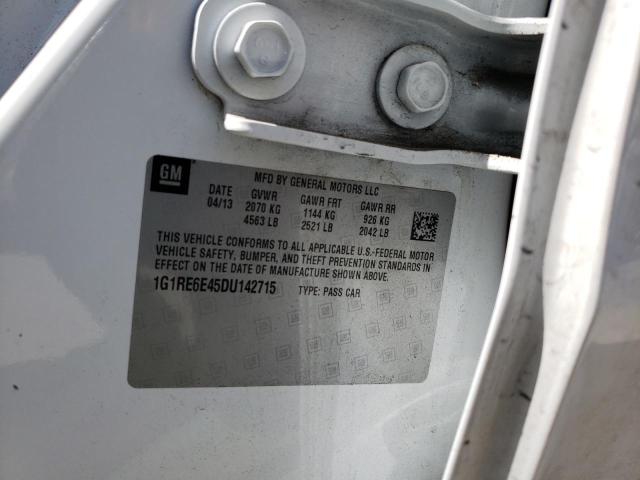 Photo 10 from auction – 2013 CHEVROLET VOLT with VIN 1G1RE6E45DU142715