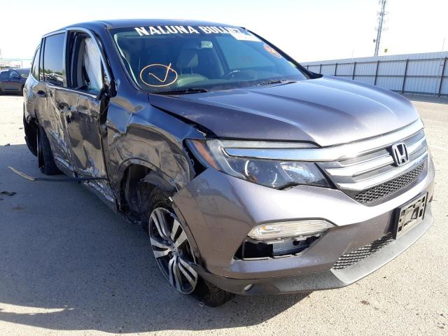 HONDA PILOT EXL 2016 with VIN 5FNYF5H53GB003744 - Photo from auction