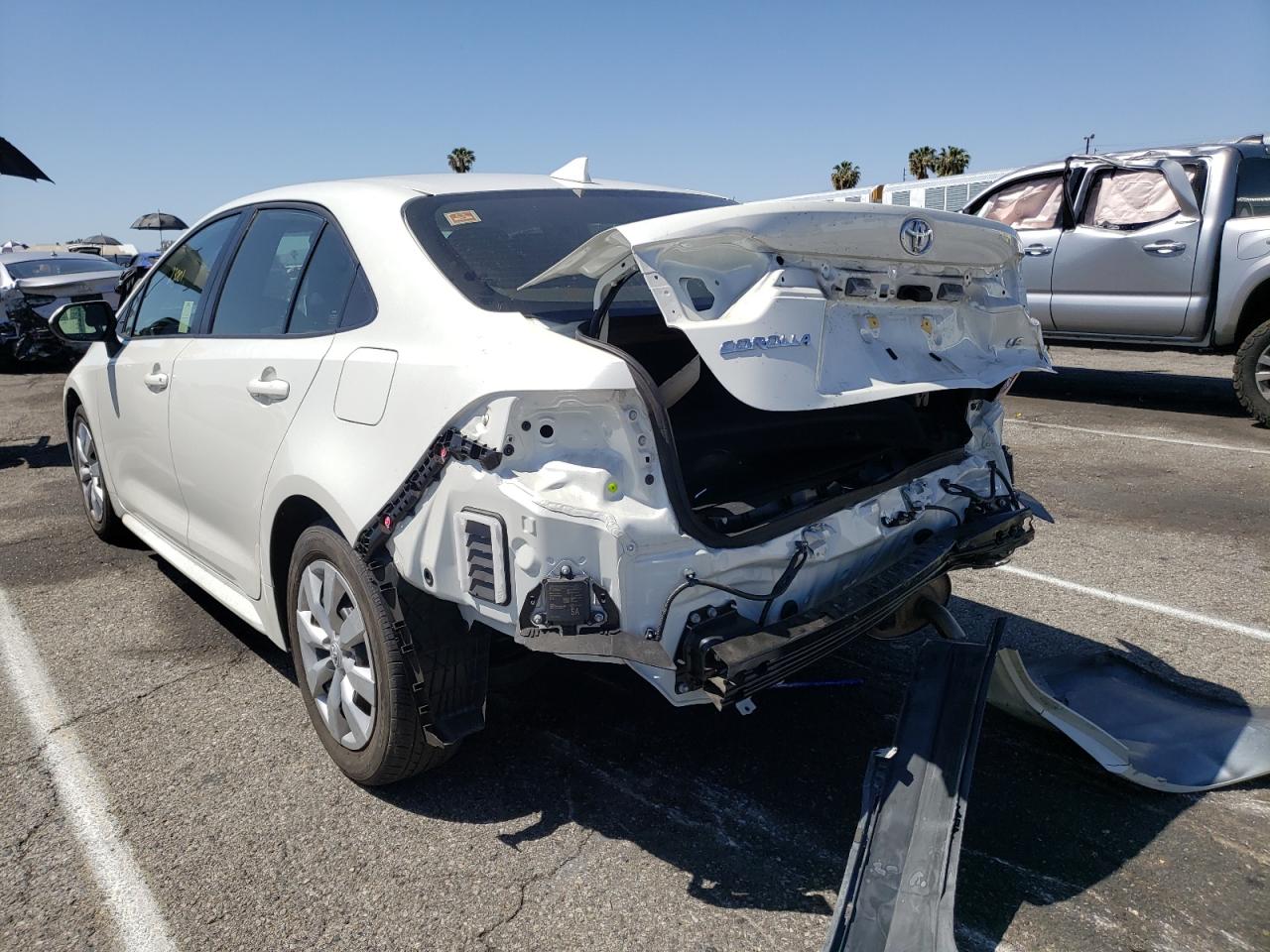 Photo 3 from auction – 2021 TOYOTA COROLLA LE with VIN JTDVPMAE6MJ128715