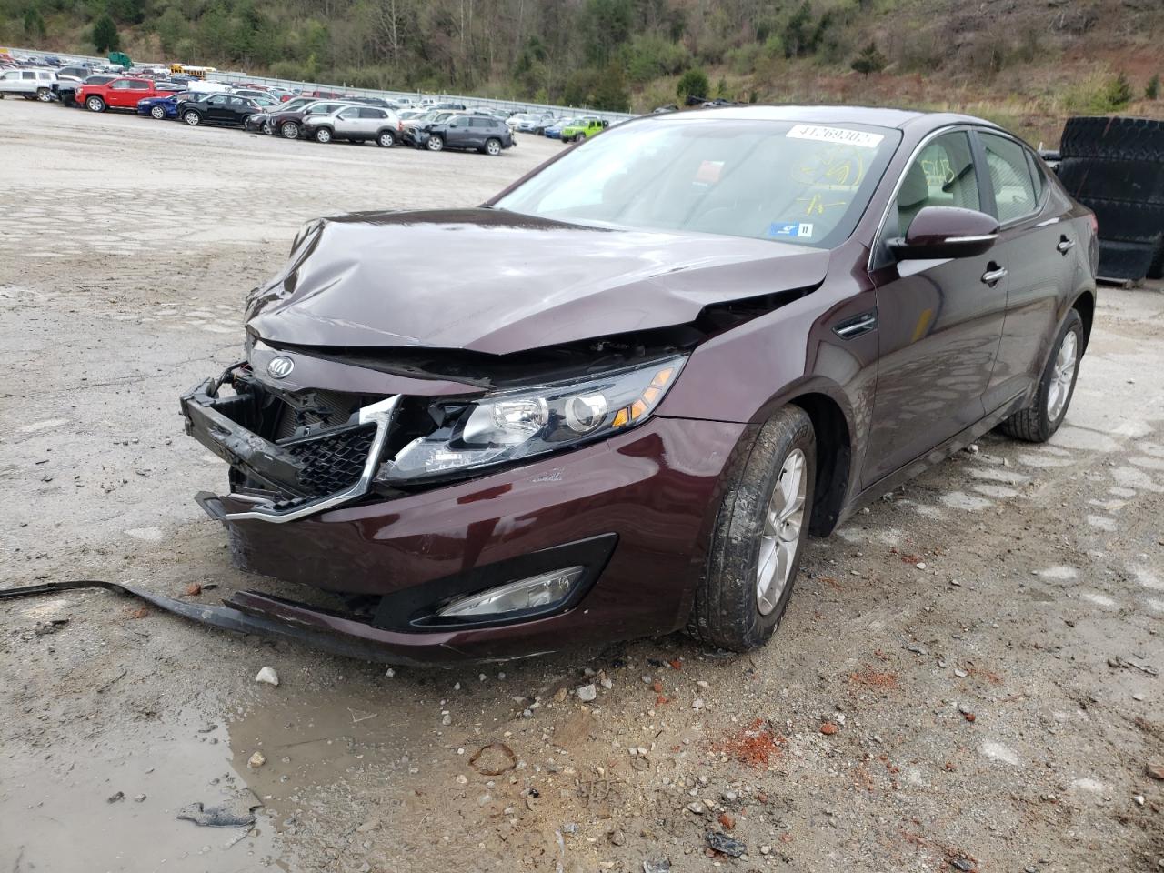 Photo 2 from auction – 2013 KIA OPTIMA LX with VIN 5XXGM4A72DG125687