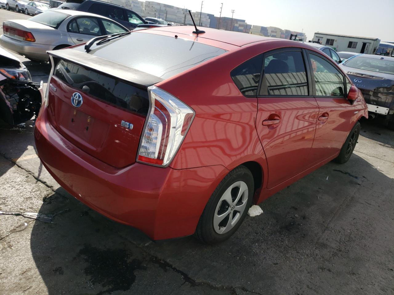 Photo 4 from auction – 2013 TOYOTA PRIUS with VIN JTDKN3DUXD1731611