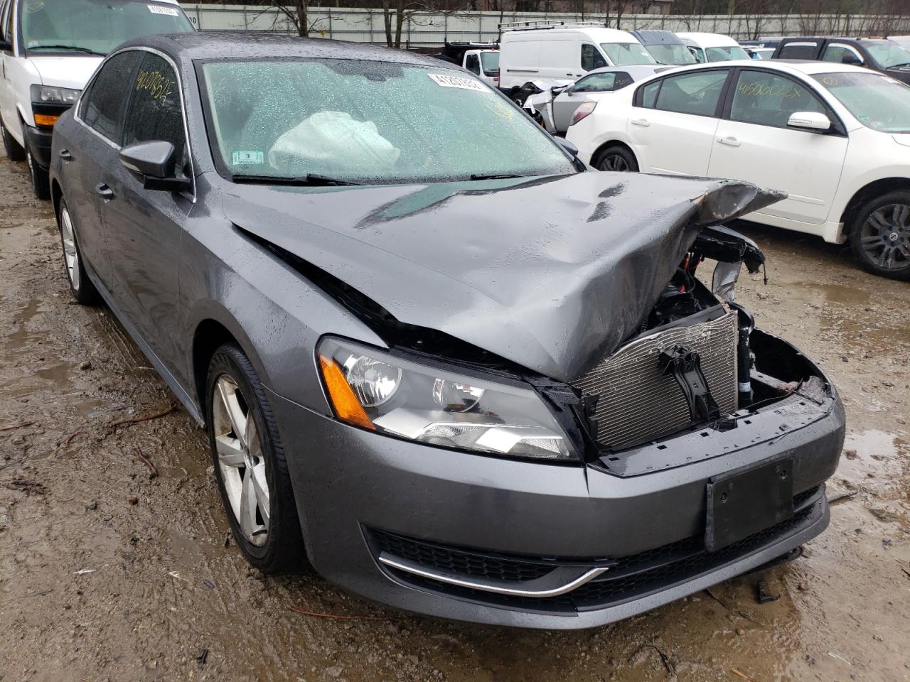 Photo 1 from auction – 2012 VOLKSWAGEN PASSAT SE with VIN 1VWBP7A39CC089654