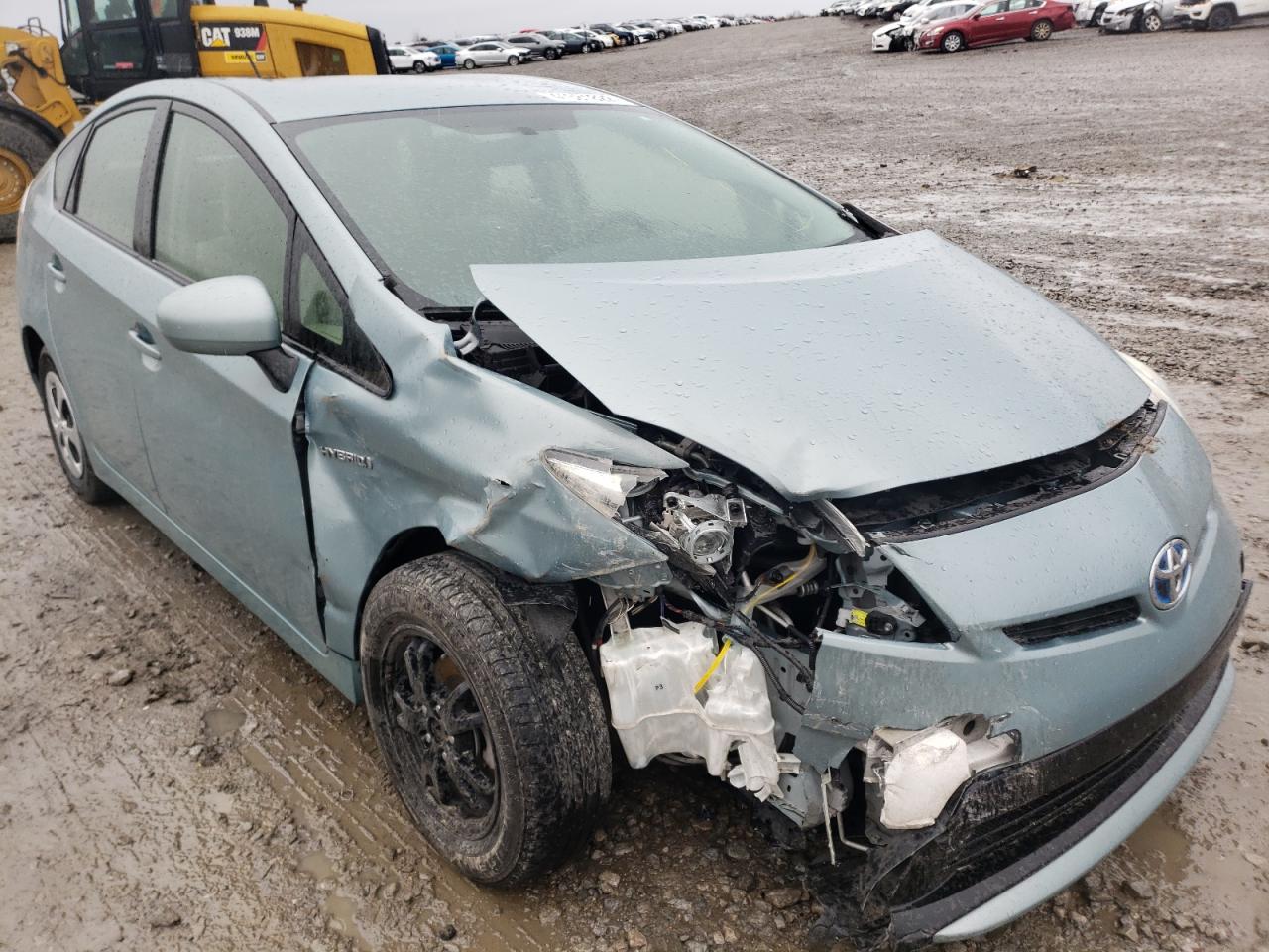 TOYOTA PRIUS 2012 with VIN JTDKN3DU3C1482566 - Photo from auction