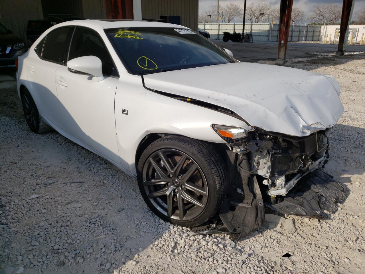 LEXUS IS 350 2014 with VIN JTHBE1D24E5006999 - Photo from auction