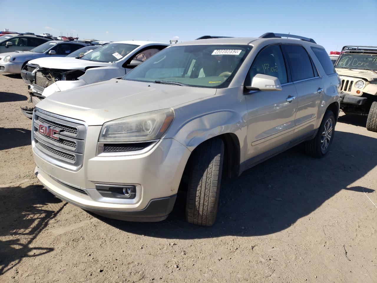 Photo 2 from auction – 2013 GMC ACADIA SLT with VIN 1GKKVRKD9DJ206789