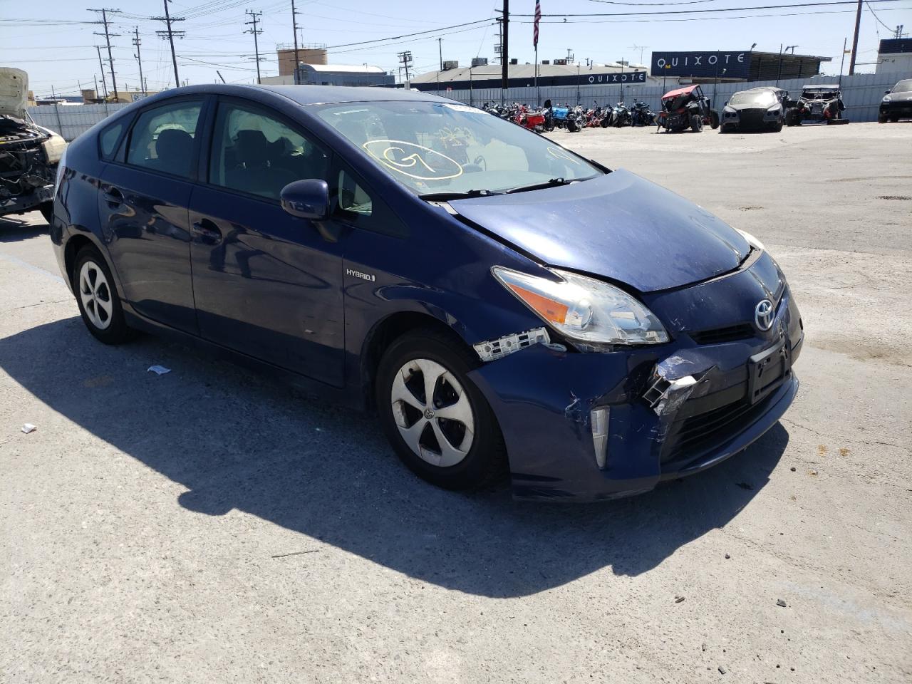 TOYOTA PRIUS 2014 with VIN JTDKN3DU2E1815889 - Photo from auction