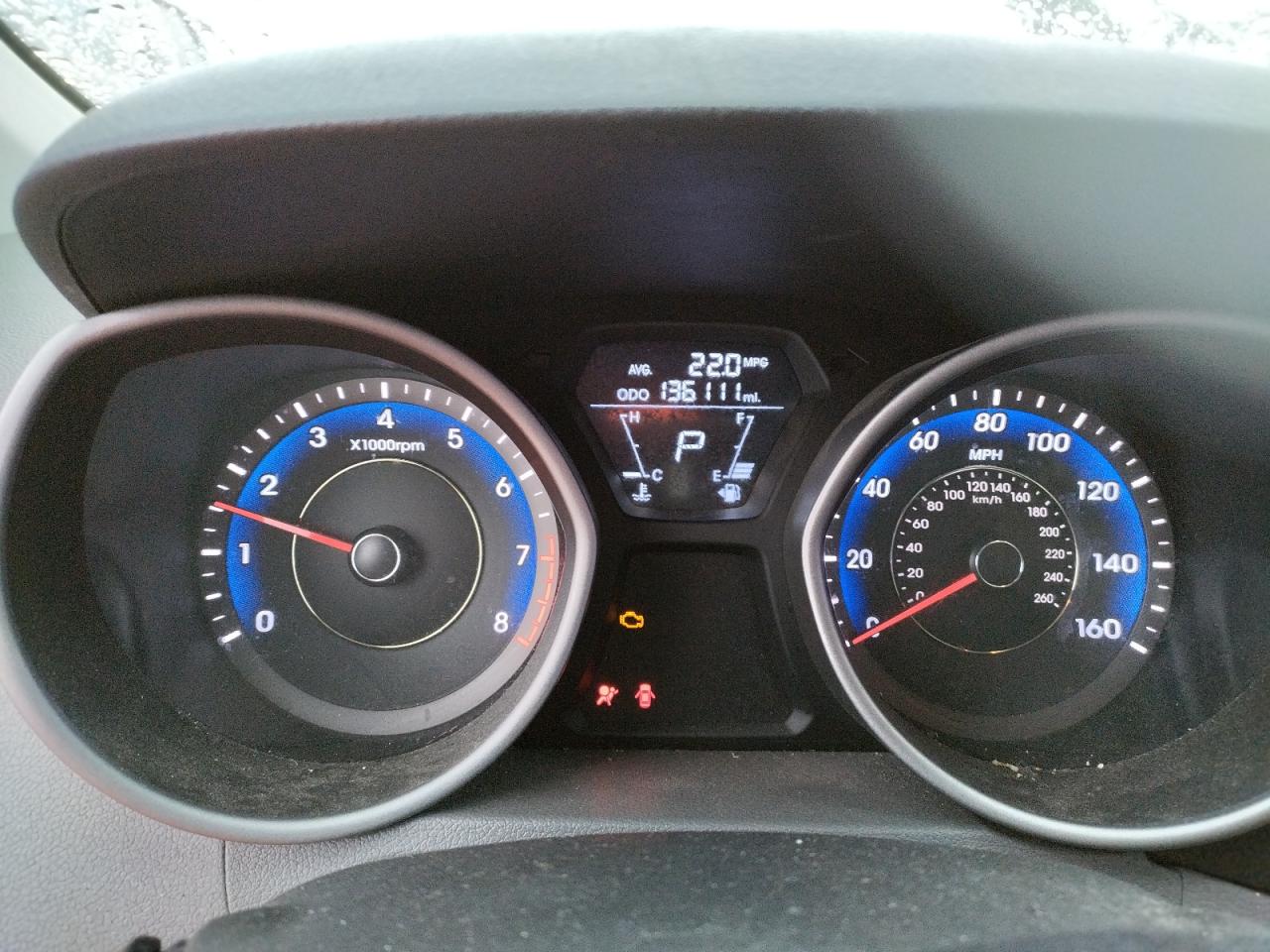 Photo 8 from auction – 2011 HYUNDAI ELANTRA GL with VIN KMHDH4AE5BU149880