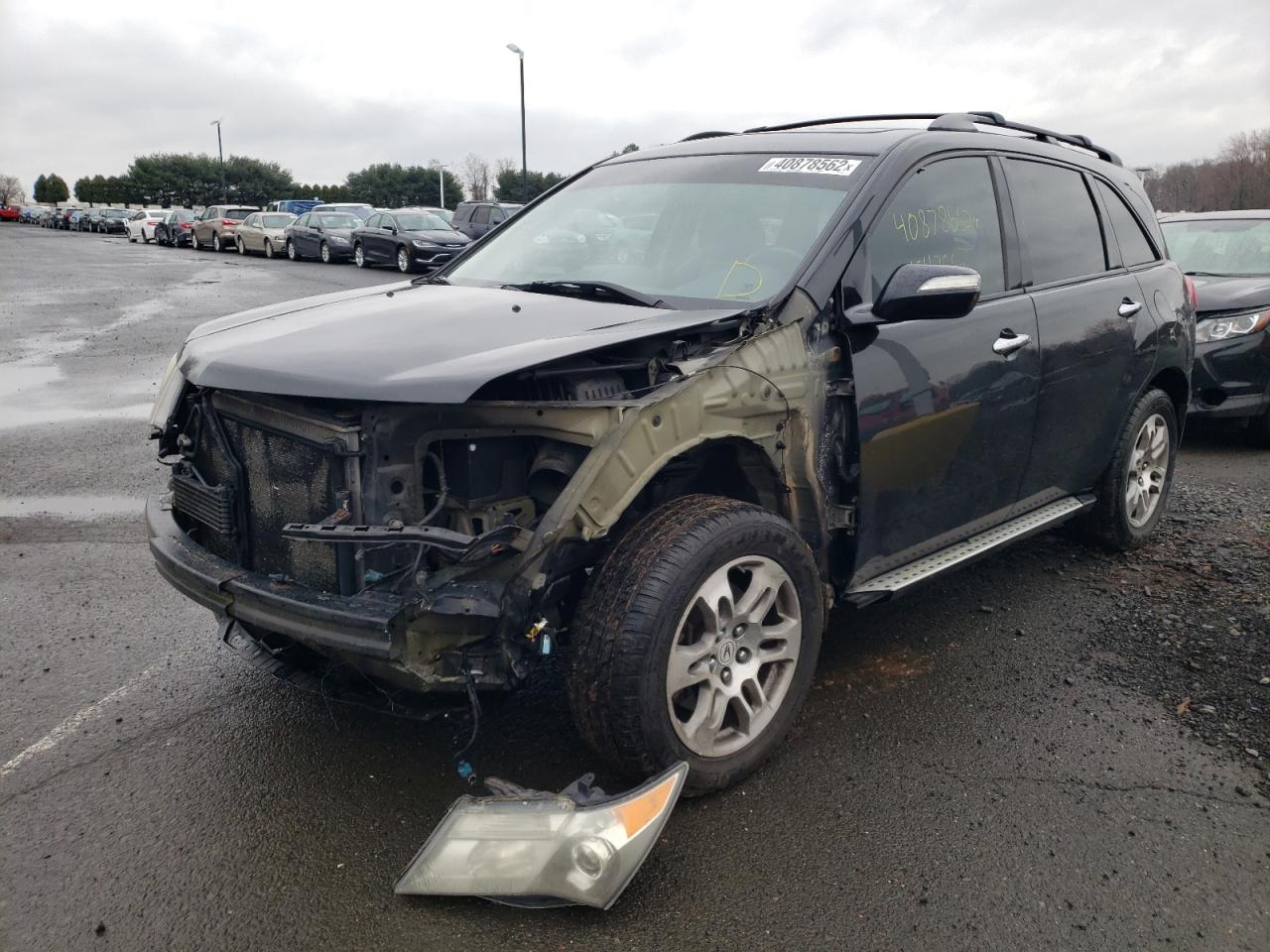 Photo 2 from auction – 2008 ACURA MDX TECHNO with VIN 2HNYD28368H537877