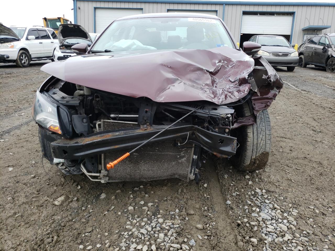 Photo 9 from auction – 2012 VOLKSWAGEN PASSAT S with VIN 1VWAP7A34CC086740
