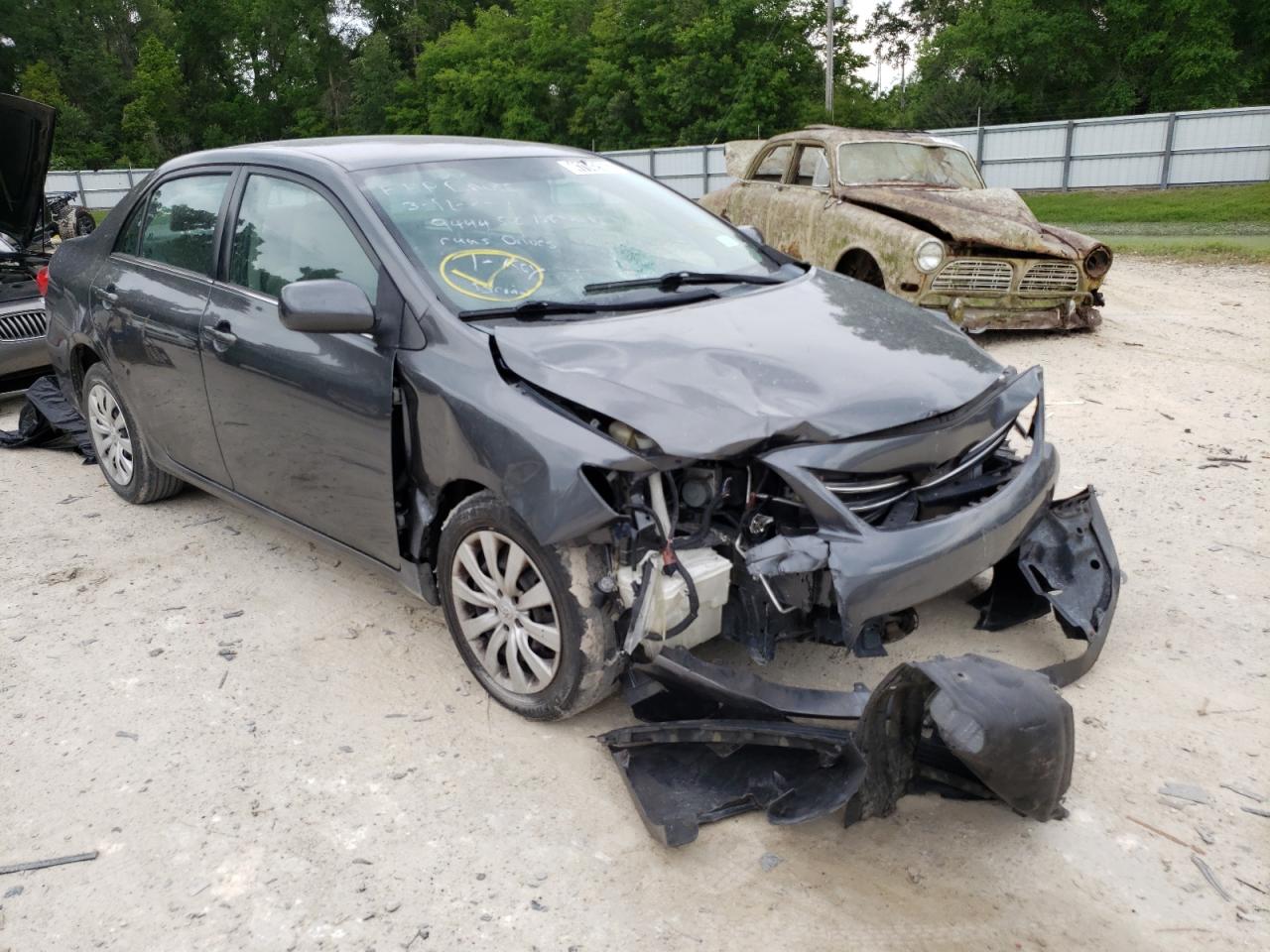 TOYOTA COROLLA BA 2013 with VIN 2T1BU4EE1DC979614 - Photo from auction