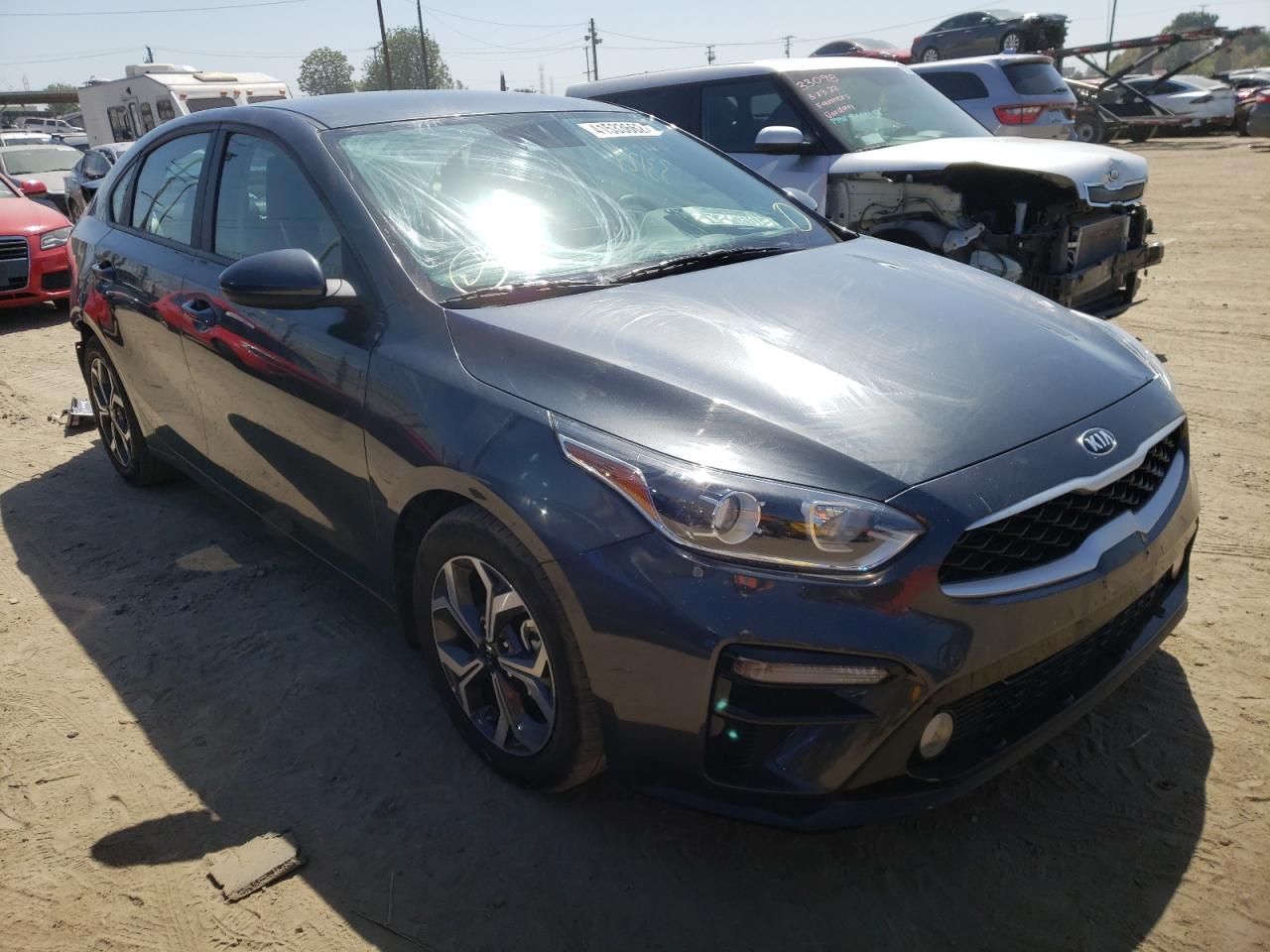 KIA FORTE FE 2021 with VIN 3KPF24AD6ME311796 - Photo from auction