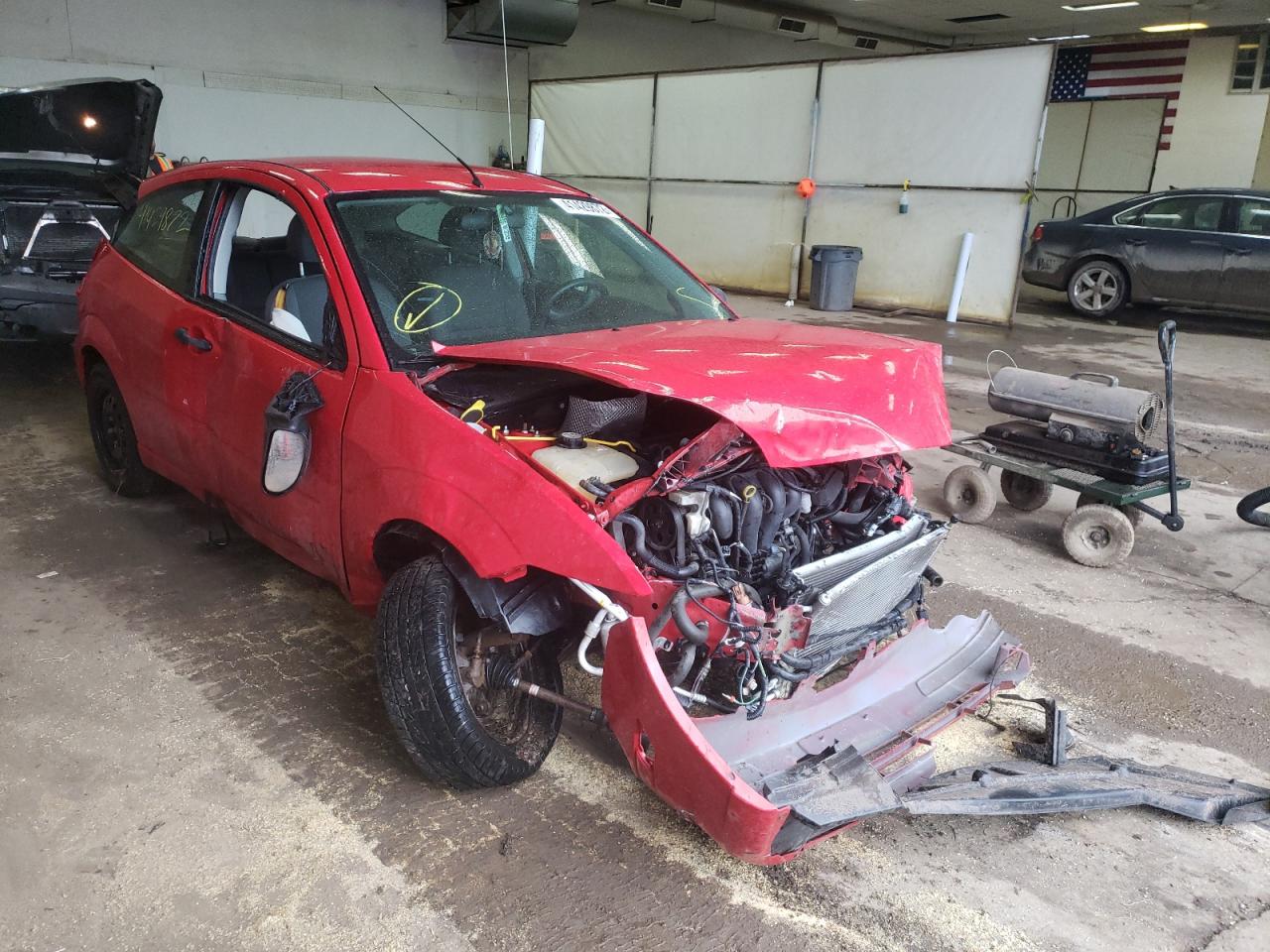 FORD FOCUS ZX3 2007 with VIN 1FAHP31N07W164713 - Photo from auction