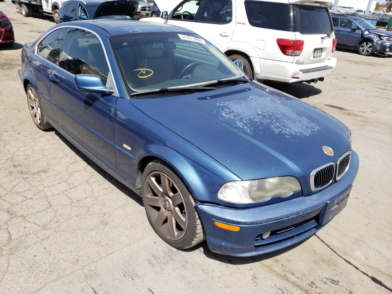 BMW 325 CI 2003 with VIN WBABN73463PJ15812 - Photo from auction