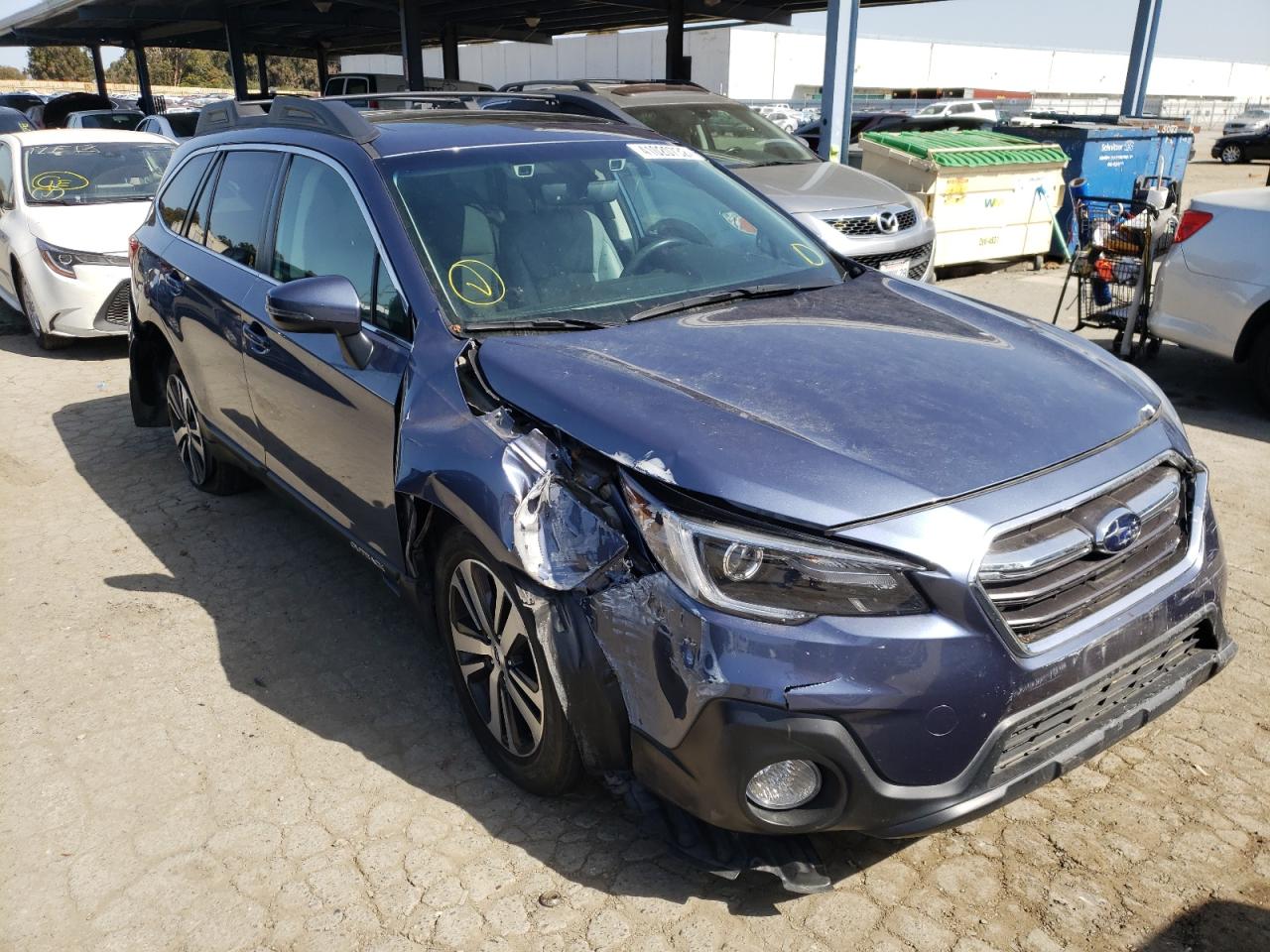 SUBARU OUTBACK 3. 2018 with VIN 4S4BSENC9J3341735 - Photo from auction
