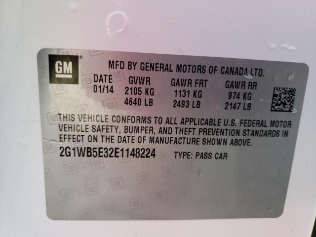 Photo 10 from auction – 2014 CHEVROLET IMPALA LIM with VIN 2G1WB5E32E1148224