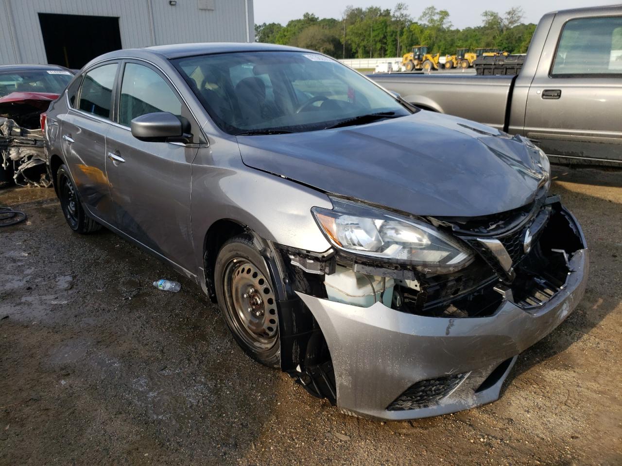 NISSAN SENTRA S 2017 with VIN 3N1AB7AP3HL710059 - Photo from auction