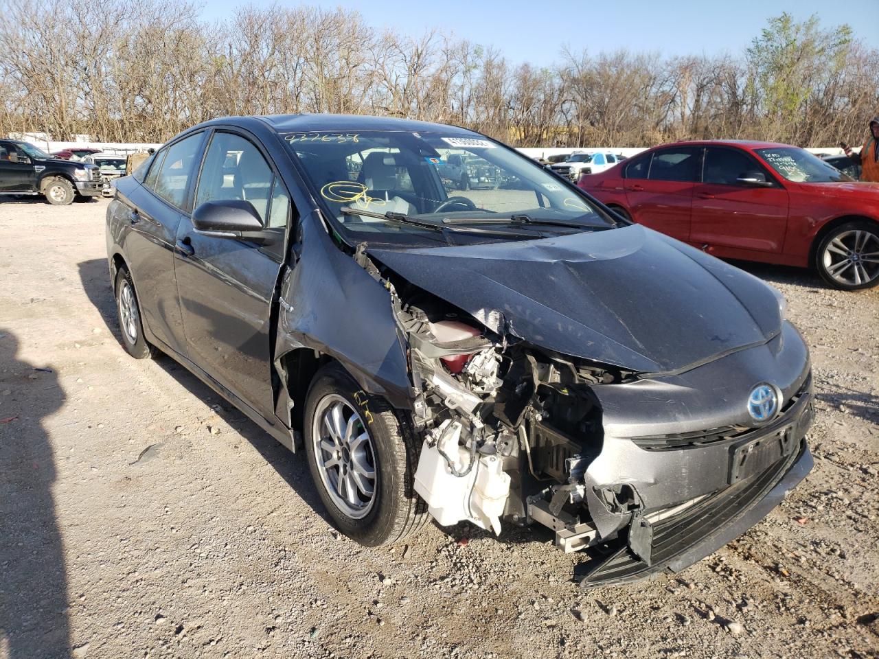 Photo 1 from auction – 2017 TOYOTA PRIUS with VIN JTDKBRFU7H3037638