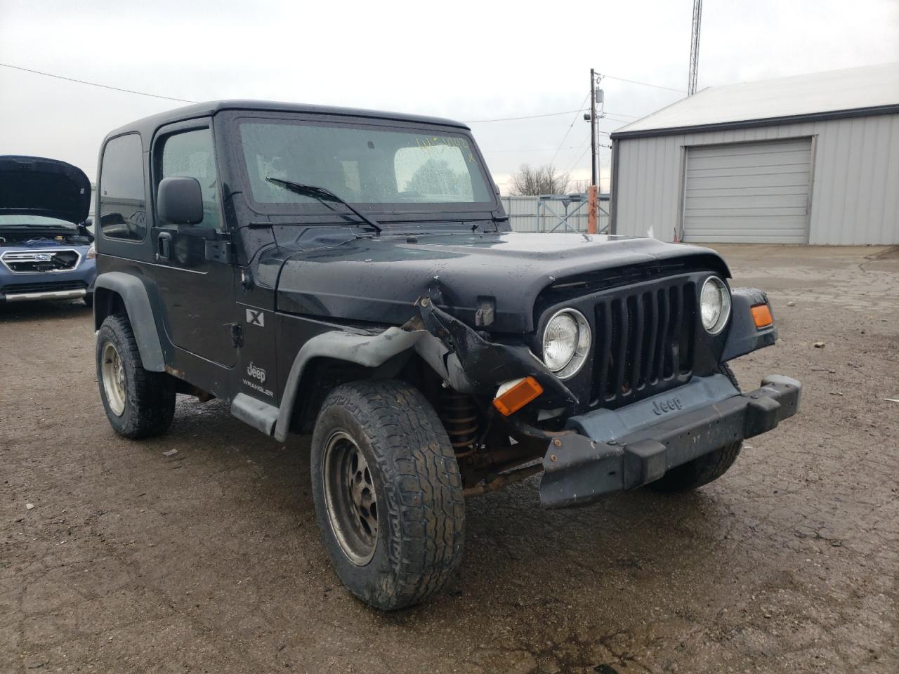 JEEP WRANGLER X 2005 with VIN 1J4FA39S75P388723 - Photo from auction