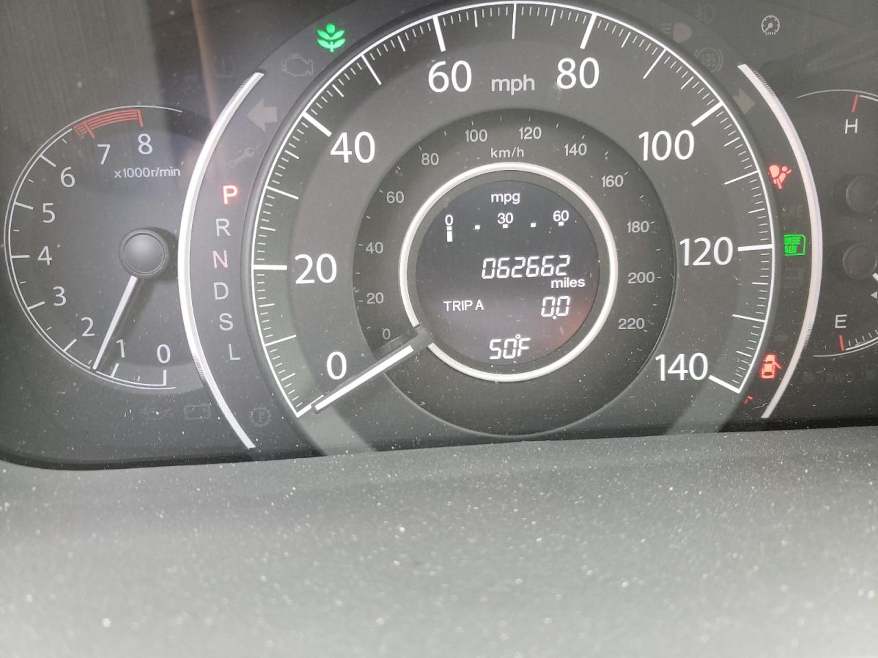 Photo 8 from auction – 2016 HONDA CR-V EX with VIN 2HKRM4H57GH611238