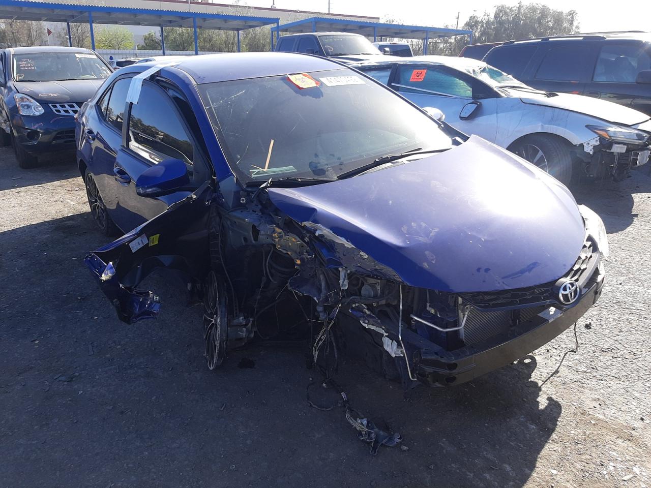 TOYOTA COROLLA L 2014 with VIN 2T1BURHE8EC036632 - Photo from auction