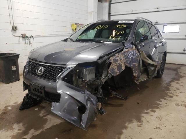 Photo 2 from auction – 2013 LEXUS RX 350 BAS with VIN 2T2BK1BA0DC189416
