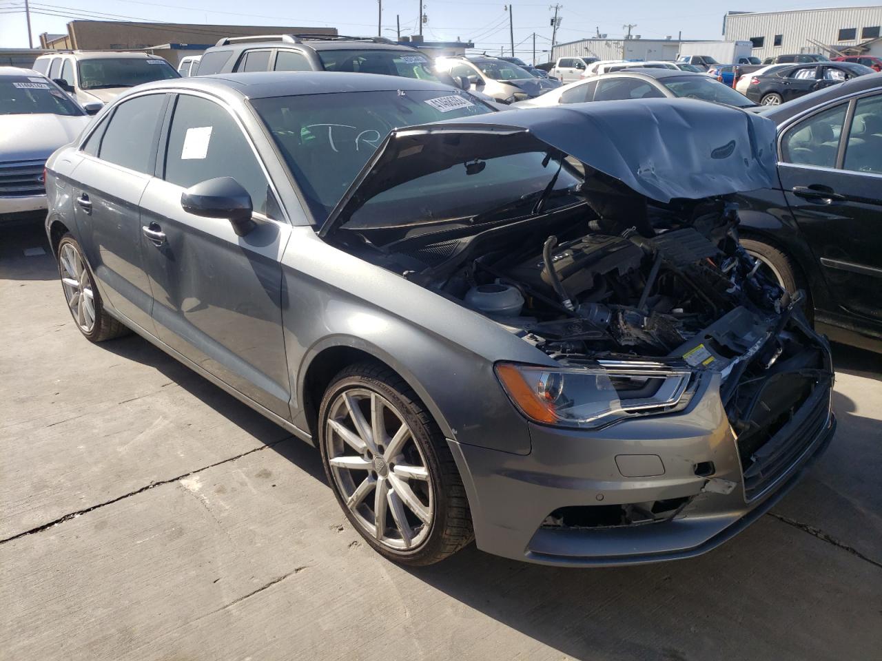 AUDI A3 PREMIUM 2015 with VIN WAUEFGFFXF1047027 - Photo from auction