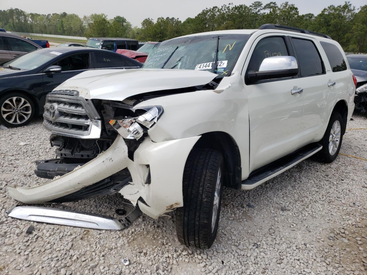 Photo 2 from auction – 2012 TOYOTA SEQUOIA PL with VIN 5TDYY5G14CS038002