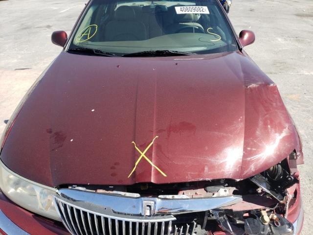 Photo 7 from auction – 2001 LINCOLN CONTINENTA with VIN 1LNHM97V11Y674136