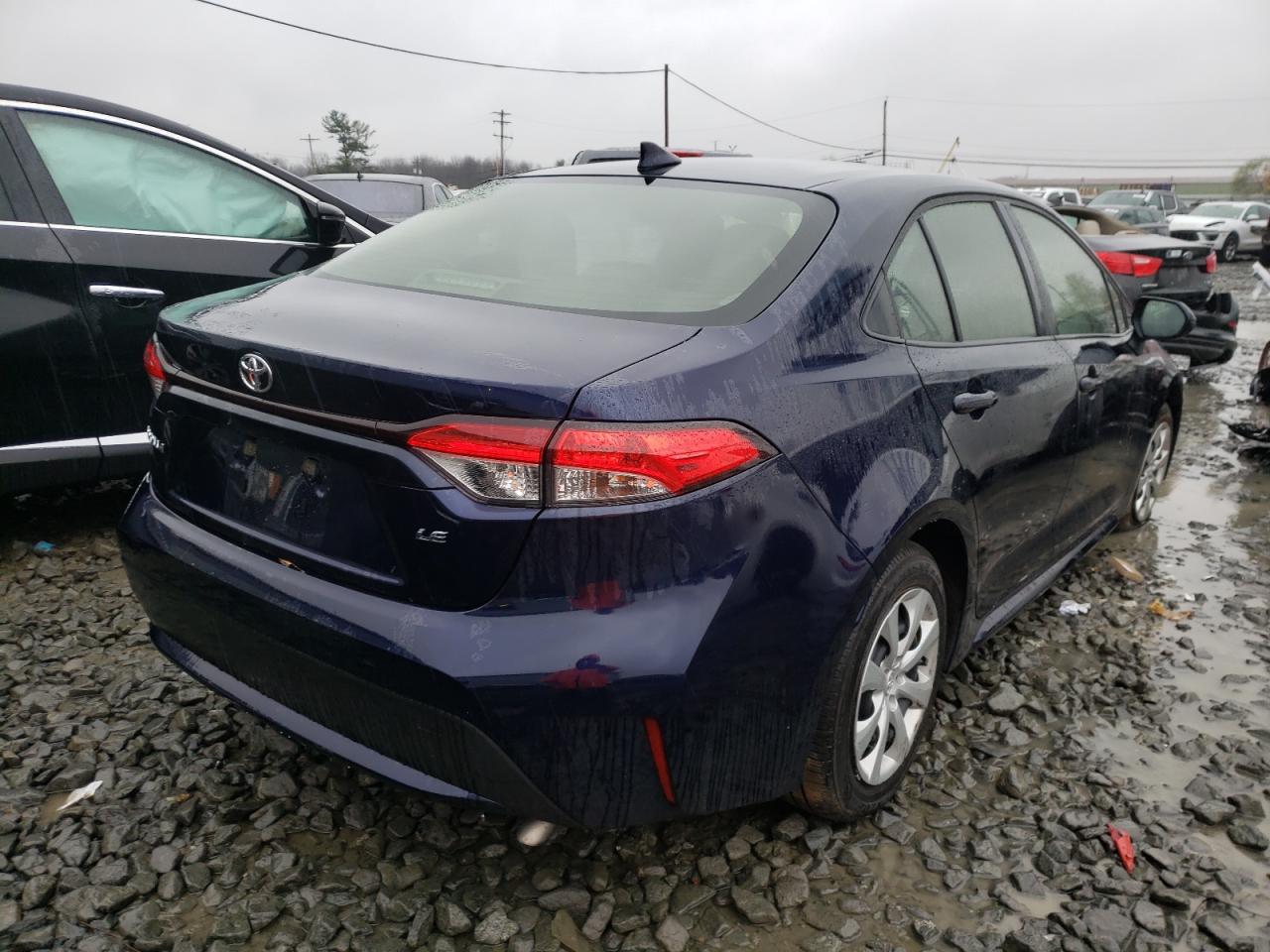 Photo 4 from auction – 2021 TOYOTA COROLLA LE with VIN JTDEPMAE9MJ174796