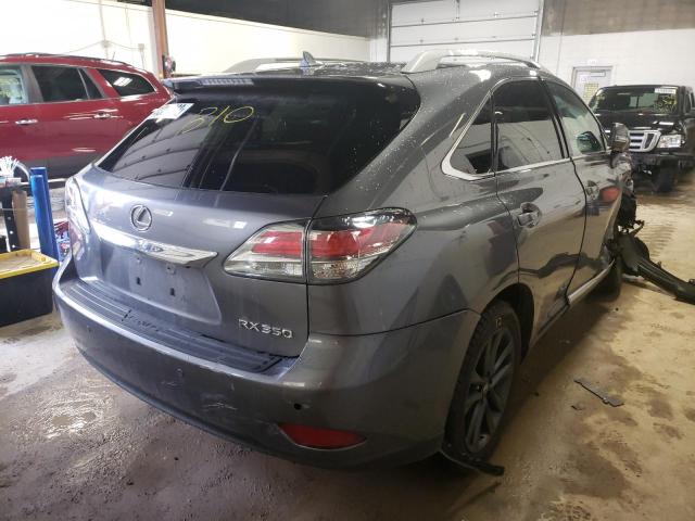 Photo 4 from auction – 2013 LEXUS RX 350 BAS with VIN 2T2BK1BA0DC189416