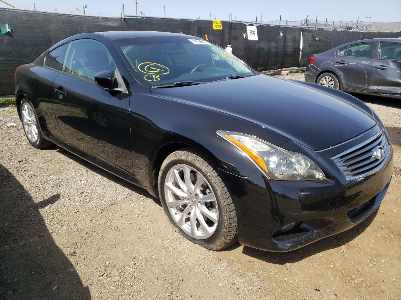 INFINITI G37 BASE 2011 with VIN JN1CV6EK2BM210366 - Photo from auction