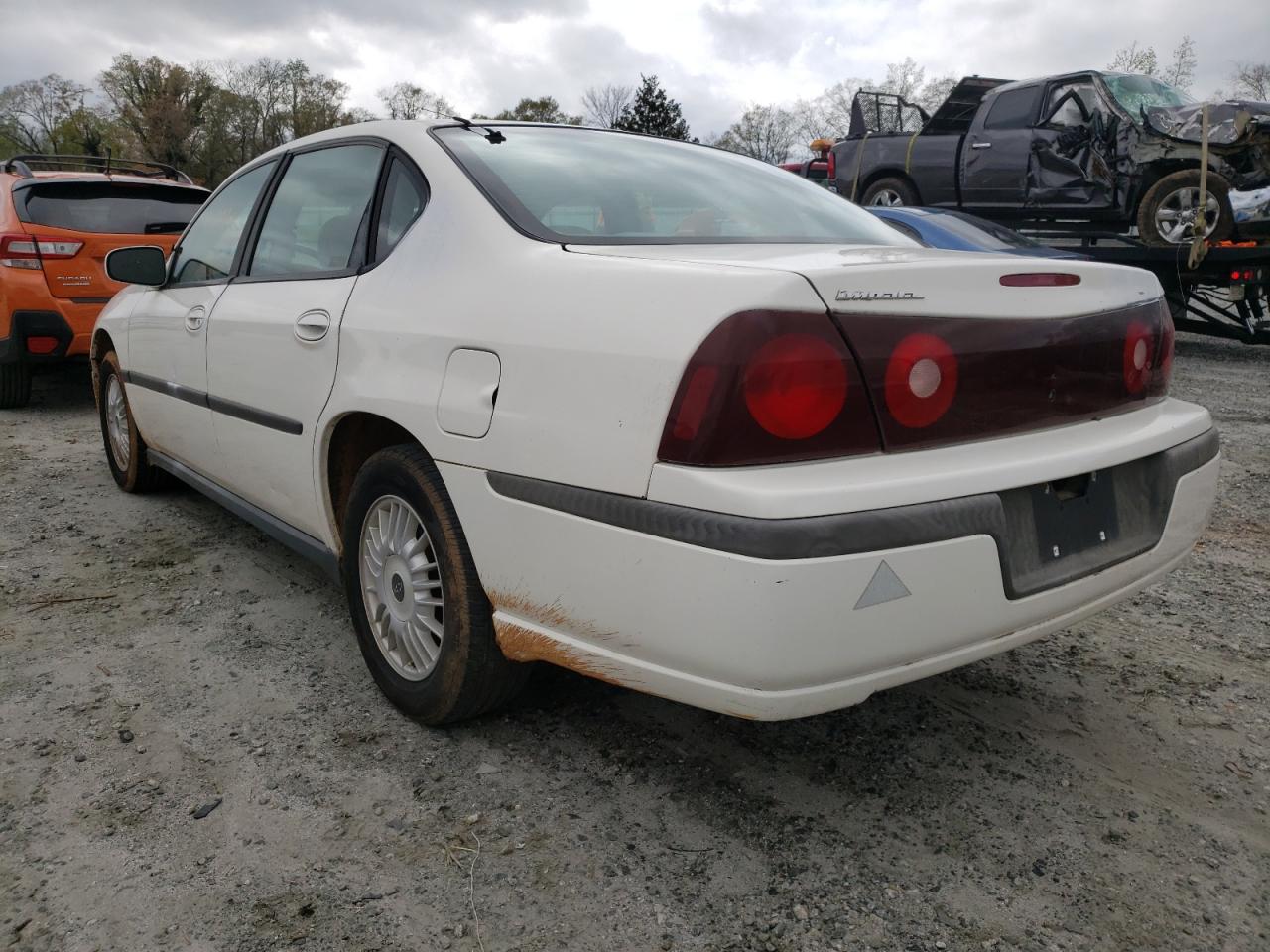 Photo 3 from auction – 2001 CHEVROLET IMPALA with VIN 2G1WF55E719374163