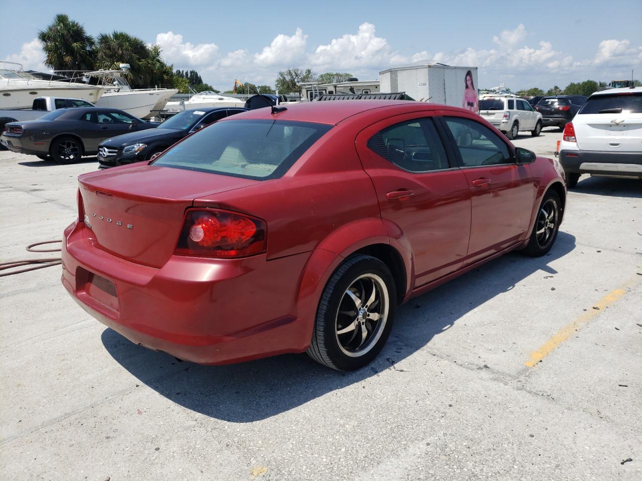 Photo 4 from auction – 2013 DODGE AVENGER SE with VIN 1C3CDZAB5DN599688