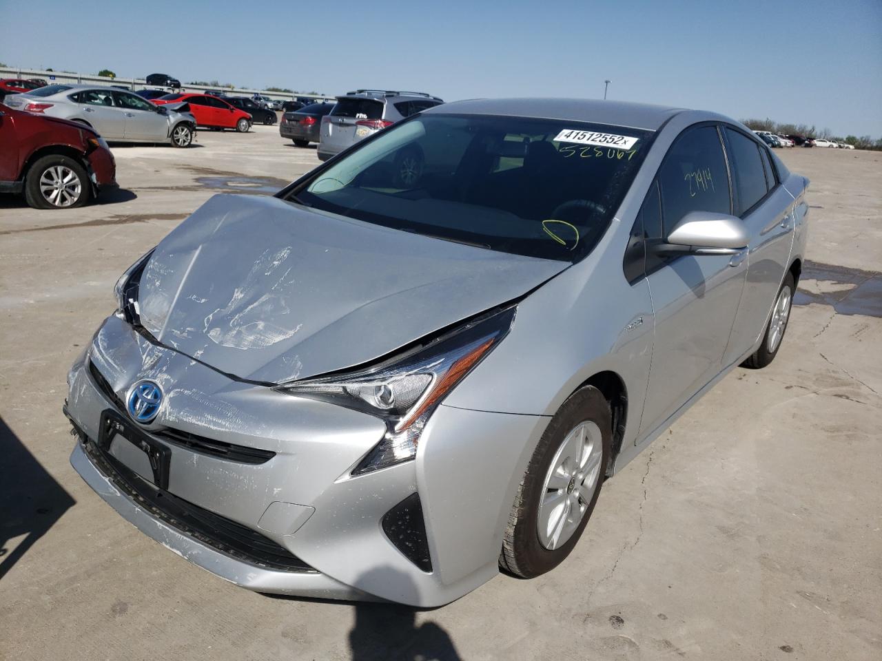 Photo 2 from auction – 2016 TOYOTA PRIUS with VIN JTDKBRFU4G3528067