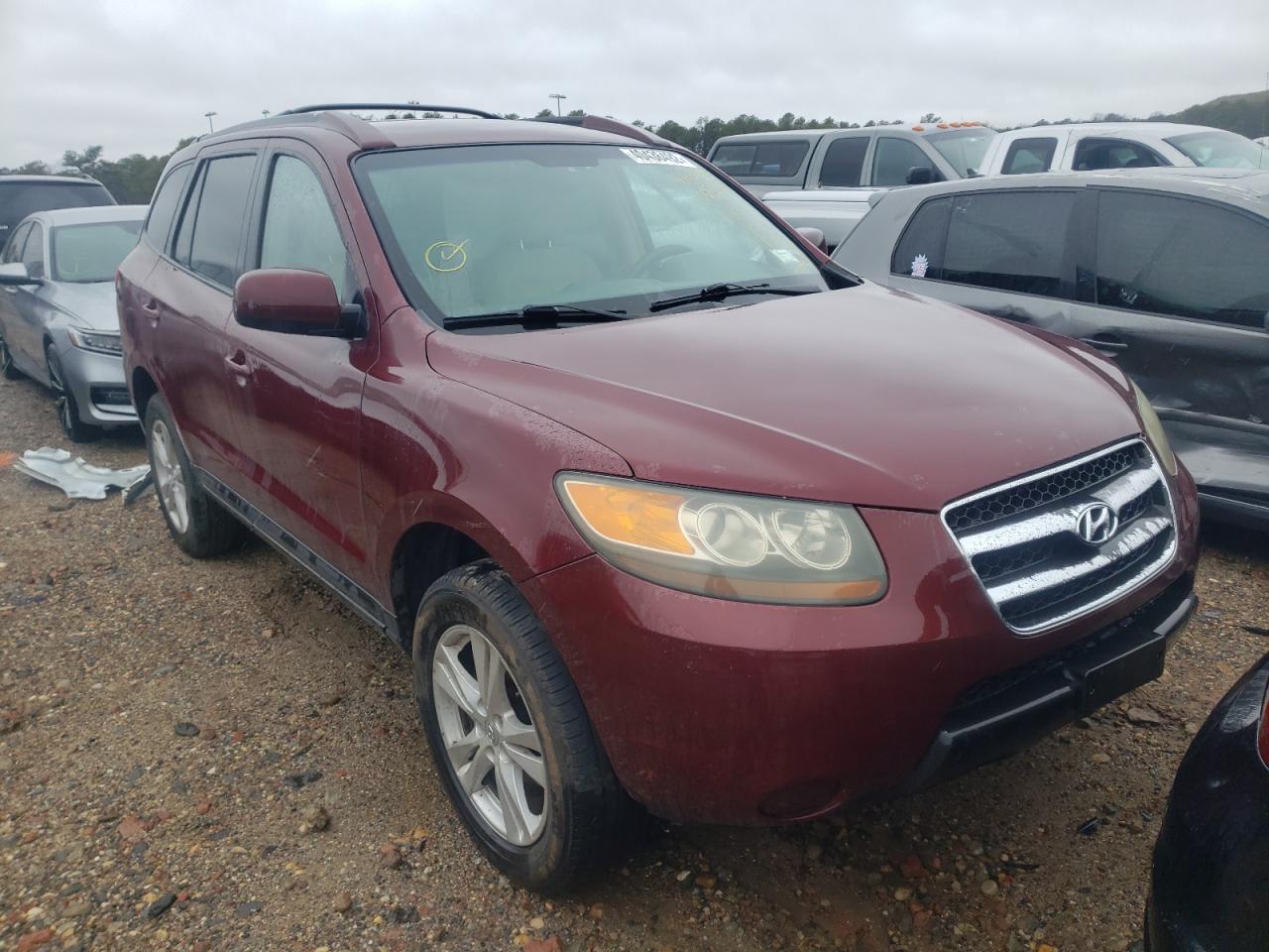 HYUNDAI SANTA FE 2007 with VIN 5NMSG13D37H005258 - Photo from auction